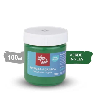 Pintura Acrílica 100 ml - VERDE INGLES