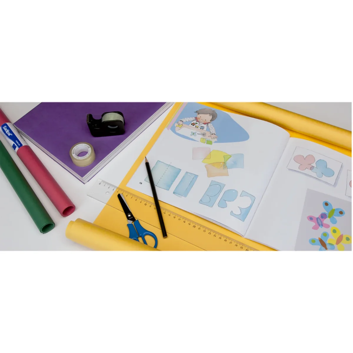 Papel Kraft Mini (0.5x2.0m) - Imagen 3